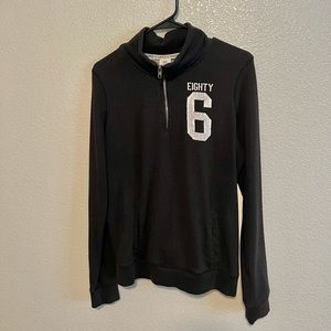 PINK Victoria’s Secret 1/4 zip-up sweater